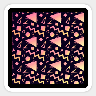 Arcade Carpet - Pastel Sunset Sticker